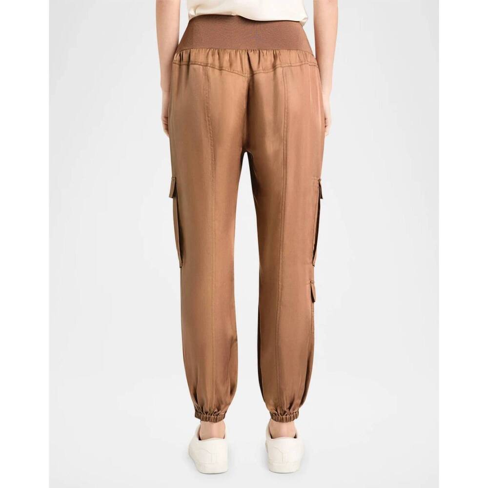 NEW CINQ A SEPT raven pant in brown - Picture 3 of 4